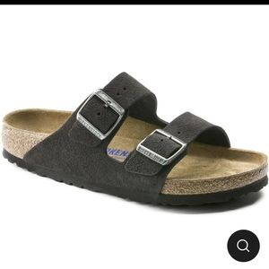 Suede Birkenstocks
